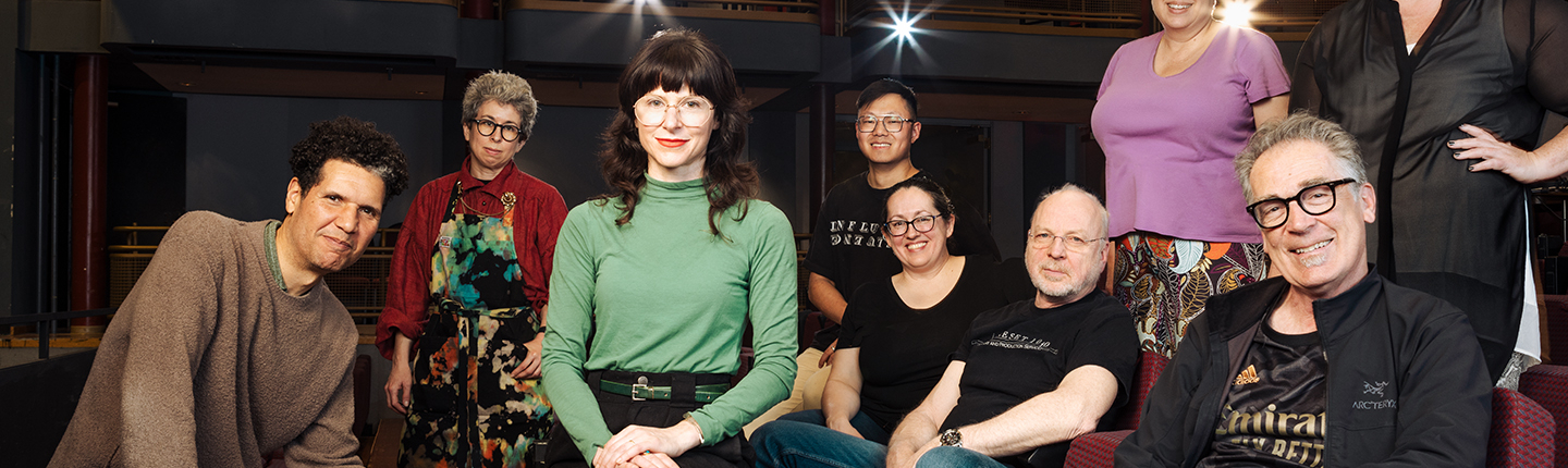 Theater and Performance Studies faculty and staff in April 2024.