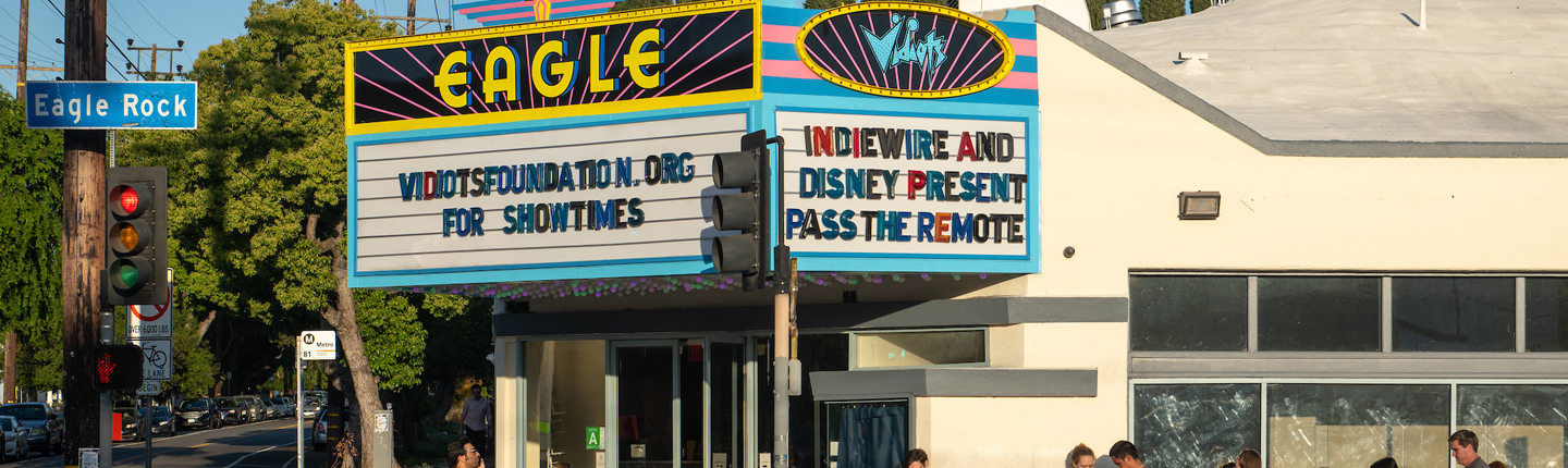 Vidiots reopened for business in June 2023 at the former home of the Eagle Theatre,