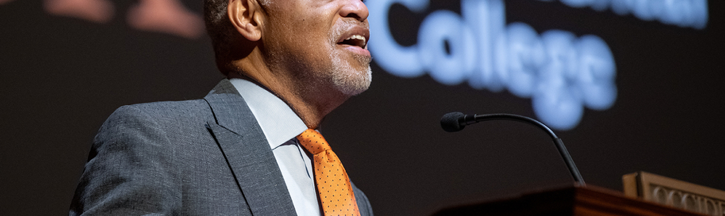 President Harry J. Elam, Jr. in November 2023.