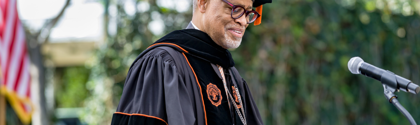 Occidental College President Harry J. Elam, Jr.