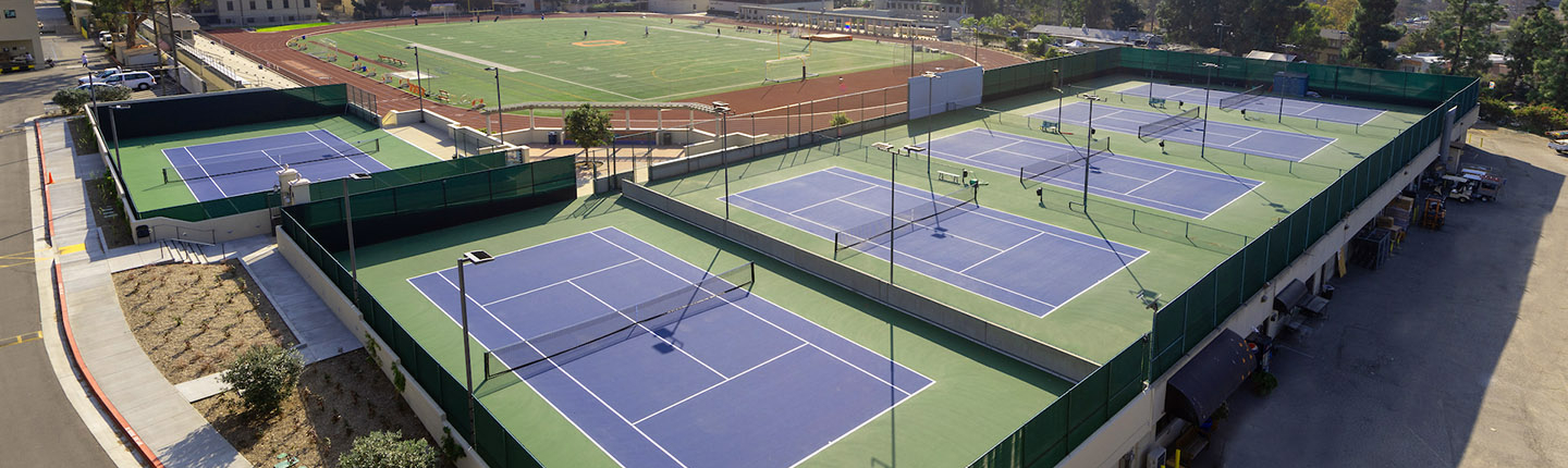 New McKinnon Center tennis courts
