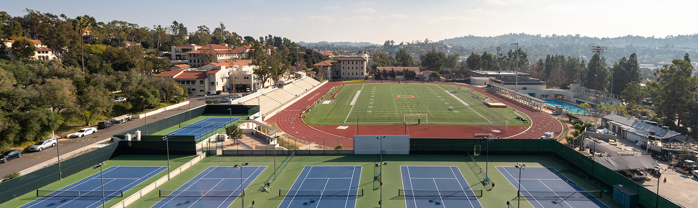 New McKinnon Center tennis courts
