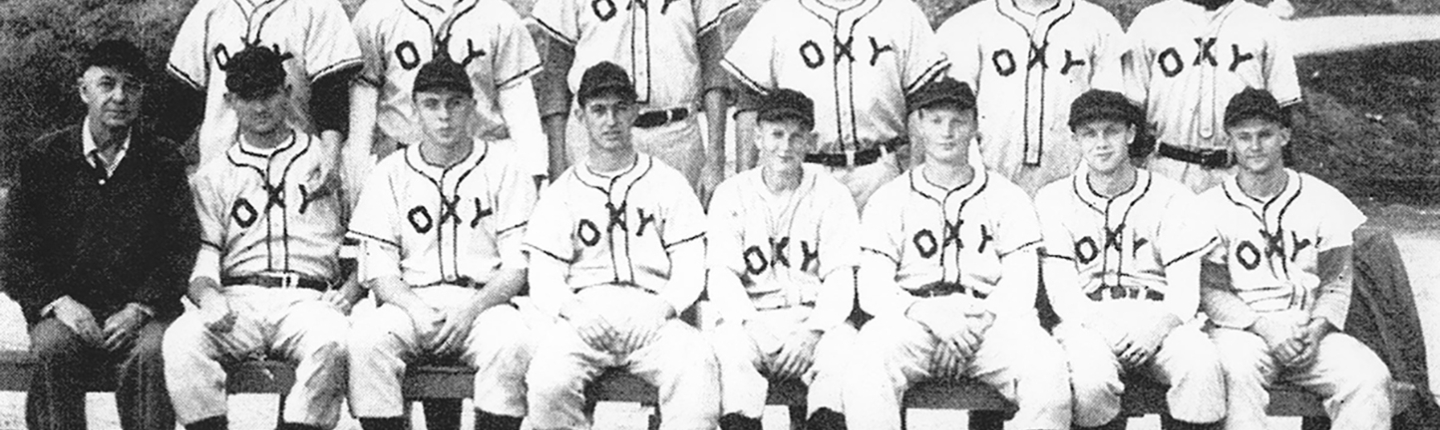Bill Anderson, 1954 baseball team