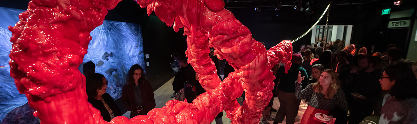 Art senior comps opening reception, 2019