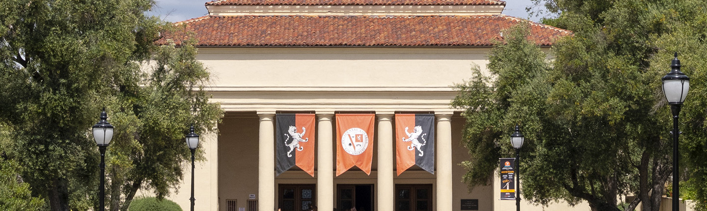 Occidental College's iconic Thorne Hall
