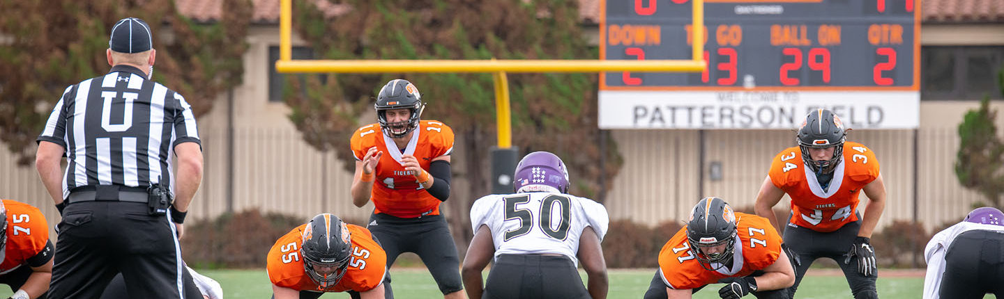 Oxy football players
