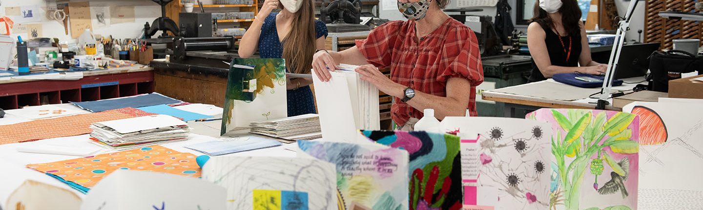 art profs in studio