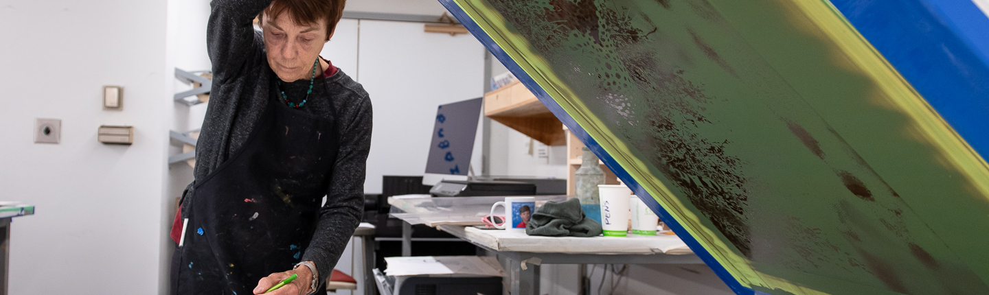 Occidental College art professor and artist Linda Lyke