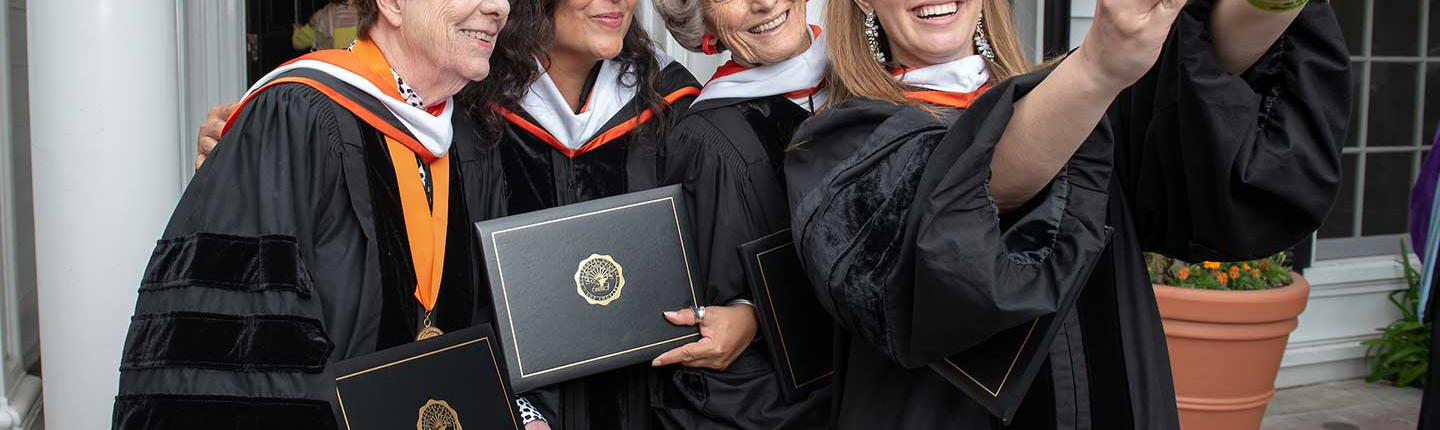 The four 2018 graduation speakers