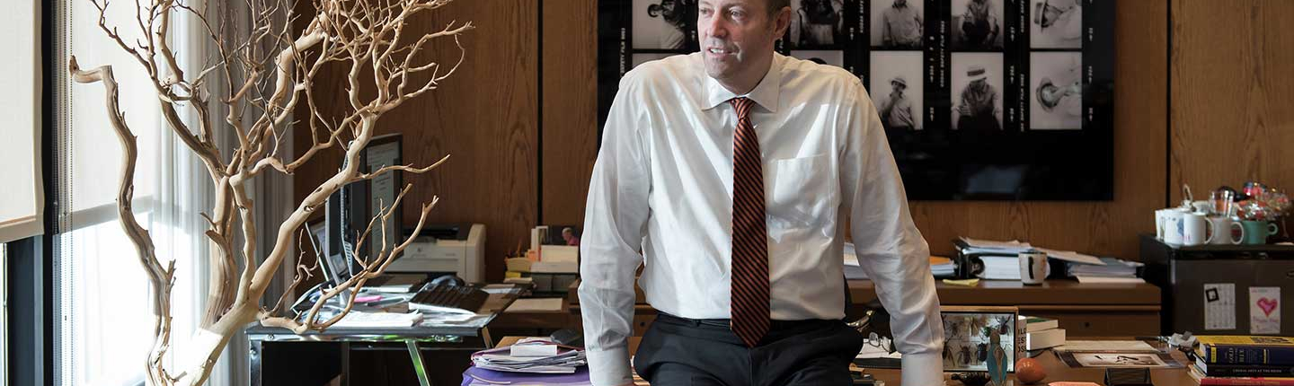 Occidental College President Jonathan Veitch