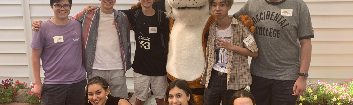 Zachary Galen and friends at Experience Oxy
