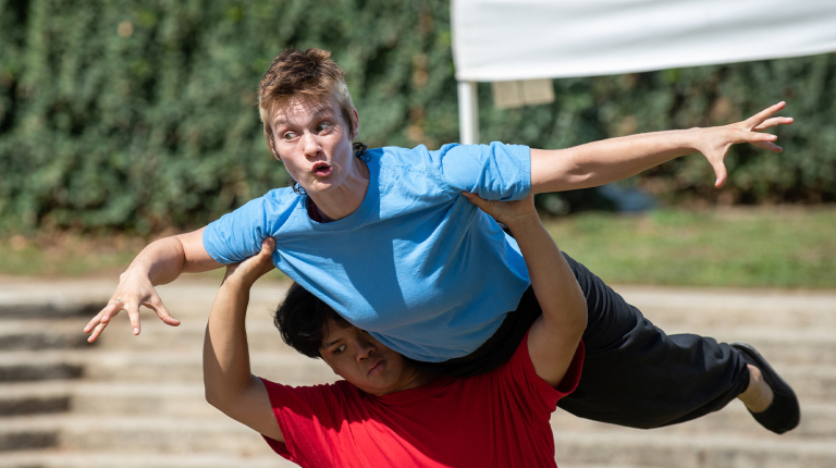 Occidental Children's Theater performer Amanda Wagner ’16. 