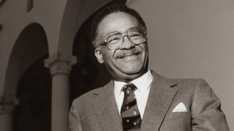 President John Brooks Slaughter in 1988