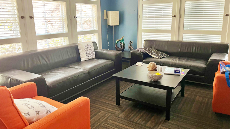 Emmons Wellness Center counseling room