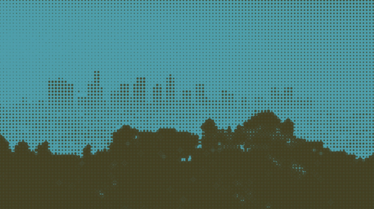 Stylized image of Griffith Park