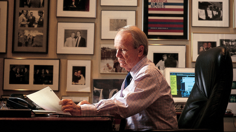 George Stevens Jr. '53 in 2002.