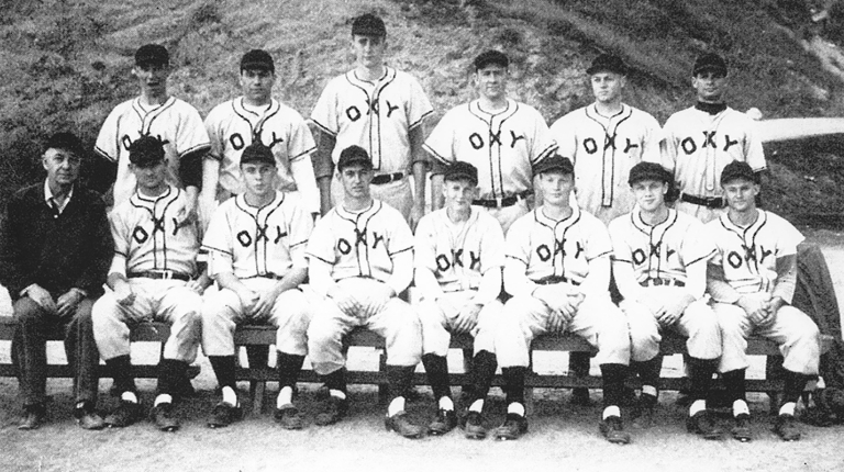 Bill Anderson, 1954 baseball team