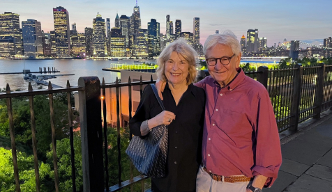 Ann La Rue Matlow '68 and husband Dave.