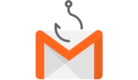 email icon with fish hook