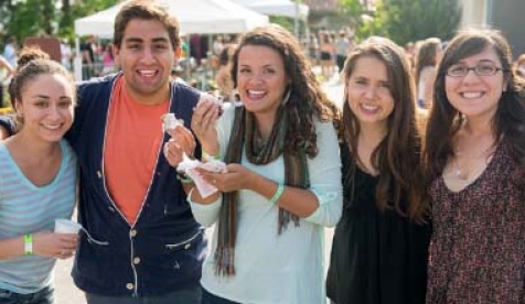 Five transfer students attend event at Oxy