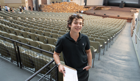 Zachary Lipsett ’27 spent the summer as a program assistant at The Ford 