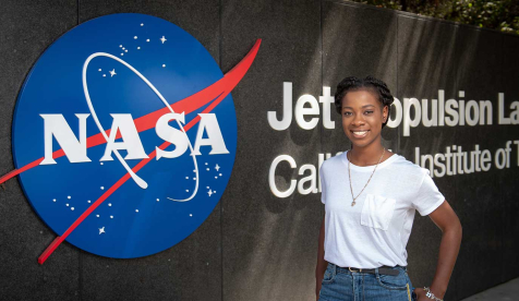 Oxy student TreShunda James, class of 2019