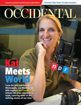 Cover of the Summer 2026 Occidental Magazine