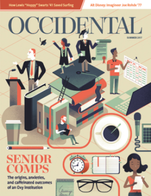 An illustration of students working in a variety of discipli