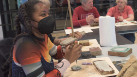 Participant at workshop