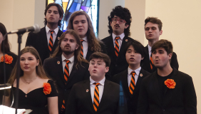 Chorus Members Singing 