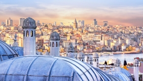 Landscape photo of Galata Tower in Turkey