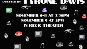 Poster for the upcoming production of Rumors