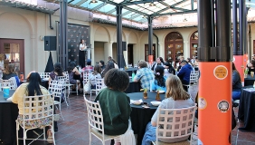 Occidental students at the Student Leadership Awards in Los Angeles