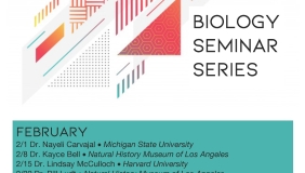Spring 2022 Biology Seminar Series Schedule