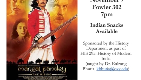 Image for HIST 295 Film Series: "Mangal Pandey: The Rising"
