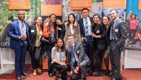 Members of the G15 at the Occidental College Campaign New York Launch Event.