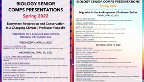 A picture of both comps section schedules side by side