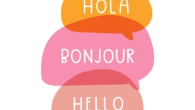 French and Spanish Studies stock photo