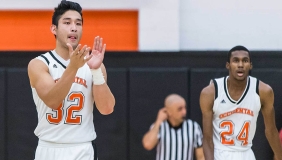 Oxy Men's basketball team members