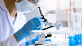 Photo of woman in a science laboratory
