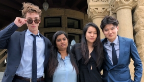 Occidental College's 2019 Blyth Fund stock pitch team