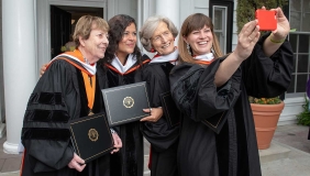 The four 2018 graduation speakers