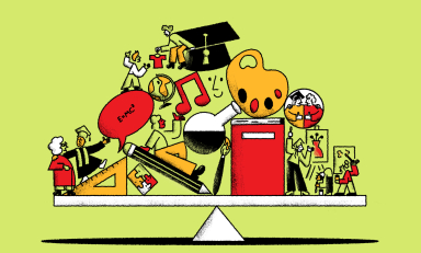 Illustration for Occidental's Center for Community-Based Learning