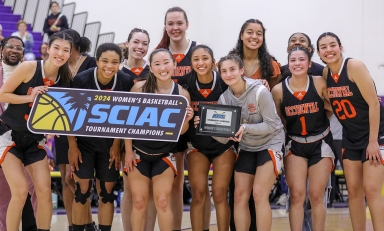 Occidental Women's Basketball Team_SCIAC Tournament Champions