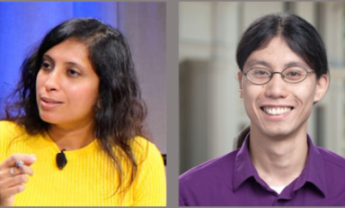  Prof. Justin Li and Dr. Salima Bhimani profile photos