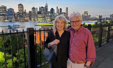 Ann La Rue Matlow '68 and husband Dave.