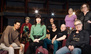 Theater and Performance Studies faculty and staff in April 2024.