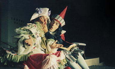 Dean Simons ’59 and John Ingle ’50 in Moliere’s The Would-Be Gentleman (1962)