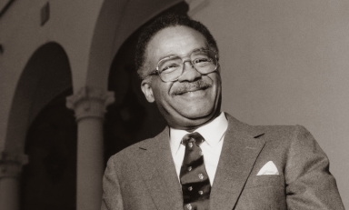 President John Brooks Slaughter in 1988