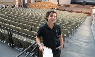 Zachary Lipsett ’27 spent the summer as a program assistant at The Ford 